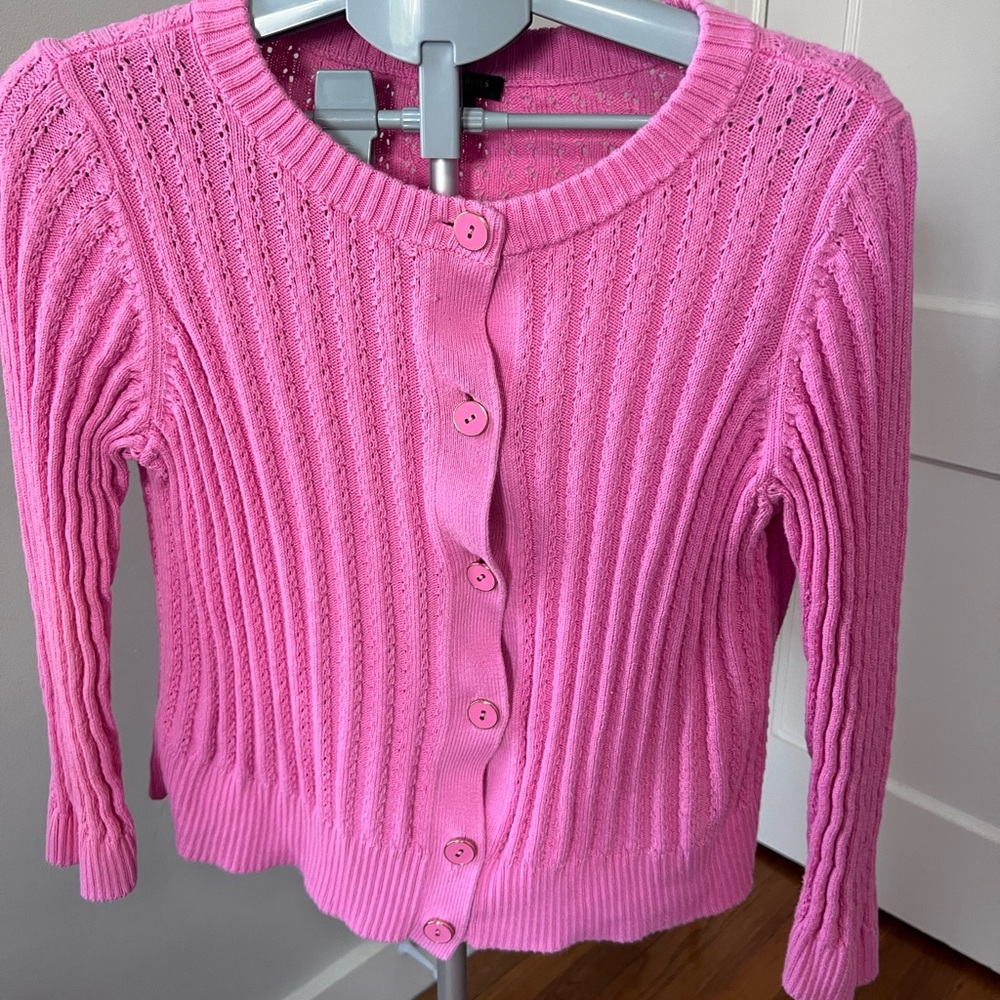 Talbots Pink Women's cardigan sweater